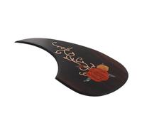 JOINPAYA Rosewood Guitar Pickguard for Folk Acoustic Guitar Carved Inlay Design Double-sided Adhesive Anti-scratch Wood Impact Protection Guard