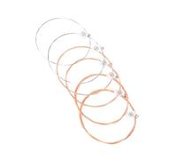 JOINPAYA Rust Acoustic Guitar Strings Replaceable Musical Strings for Guitar High Carbon Alloy Material for Practice and Performance