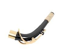 JOINPAYA Saxophone Mouthpiece for Alto Sax Durable Brass Design Smooth Finish for Enhanced Comfort for Musicians and Beginners Includes Curved Neck Connection