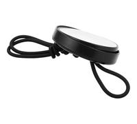 JOINPAYA Scuba Diving Safety Mirror with Elastic Rope Round Convex Rearview Reflective Accessory for Underwater Visibility Compact Design Enhances Situational Awareness for Divers