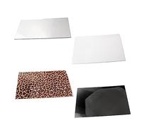 JOINPAYA Self Adhesive Mirror Guitar Pickguard Sheet Scratch Plate Material for Acoustic Guitar Diy