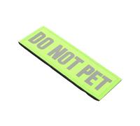 JOINPAYA Service Dog Patch Reflective Do Not Pet Patch Safety Applique Harness Collar Clothes Hook and Loop Tape