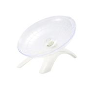 JOINPAYA Silent Hamster Exercise Wheel Flying Saucer Running Disc for Small Pets Fall Design Random Color Interactive Pet Jogging and Training Accessory Random Color