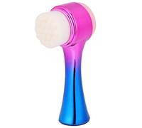 JOINPAYA Silicone Facial Brush for Pore Cleansing Double-sided Handle and Lightweight Design, Manual Face Cleaning Brush Suitable for Home and Travel Use