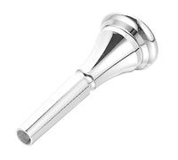 JOINPAYA Silver Copper French Horn Mouthpiece Creative Design and Smooth Tone, Sturdy Horn Mouthpiece Easy to Clean for Professional and Intermediate Players