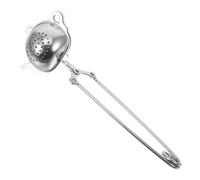 JOINPAYA Silver Stainless Steel Tea Filter Clip for Brewing Tea for Elders at Home