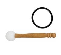 JOINPAYA Singing Bowl Rubber Ring and Sound Bowl Strikers with Accurate Knocking Sound, Easy to Carry Meditation Accessories for Graduation W nd Mother's Day