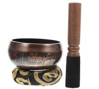 JOINPAYA Singing Bowl Yoga Meditation Bowl Mallet Cushion for Meditation Accessory Includes Zen Decor Items for Mindfulness Gifts Random Color