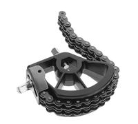 JOINPAYA Single Bass Drum Pedal with Double Chain Linkage Sensitivity Compatible with Jazz and Acoustic Drum Easy Installation Performance Black