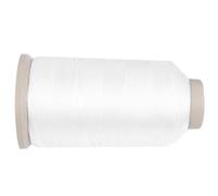 JOINPAYA Single Spool 3 Strands Line Sewing Threads Nylon Silk White Not Easy to Fade Consistent Sewability for General Stitching and Dress Making