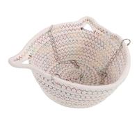 JOINPAYA Small Animal Hammock Cage Bed Warm 3-Layer Cotton Hanging Hammock with Maze Design for Hamsters Sugar Gliders and Guinea Pigs, Comfortable Resting Space 7 Inch Cube