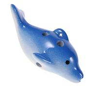JOINPAYA Small Dolphin Ceramic Ocarina for Boy Girl and Adults Portable Musical Instrument Birthdays and Boy Girl Day Encourages Music Appreciation