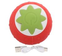 JOINPAYA Smart Interactive Electric Cat Toy Self-rotating Rechargeable Molar Chew Toy for Indoor Cats and Kittens Engaging Strawberry-shaped Design for Boredom Relief and Exercise