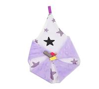 JOINPAYA Soft Cotton Blanket Dots Security Towel for Soothing Burp Cloth Tactile Stimulation Small Hands Friendly