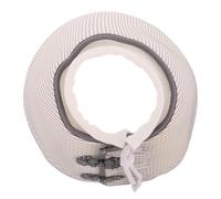 JOINPAYA Soft Pet Collar for Dogs and Cats, Anti-lick Breathable Neck Cone Collar, Adjustable Xl Size 15cm Depth, Light Grey Protective Cone for Post-surgery Healing