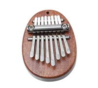 JOINPAYA Solid Wood Water Drop Thumb Piano Eight Keys Portable Hand Piano for Beginners Simple Musical Instrument