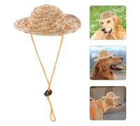 JOINPAYA Sombrero Hat Sun Bucket Protects 's Eyes from Bright Sunlight Material Bucket Shape Dog's Tourist Costume for Cats Puppy