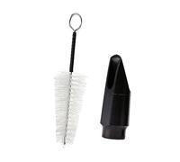 JOINPAYA Soprano Saxophone Mouthpiece with Cleaning Brush Designed for Musicians Easy Blowing and Rich Tone Quality Essential Accessory for Saxophone Players