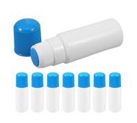 JOINPAYA Sponge Head Applicator Bottles Plastic Refillable 30ml 8pcs with Design Liquid Dauber Containers and Easy Dosage Control for Skincare and On-the-go Use