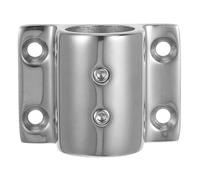 JOINPAYA Stainless Steel Flagpole Base for Boats Tube Anchor with Anti-slip Design Heavy-duty Yacht Hardware Support Saltwater Resistant Mount