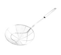 JOINPAYA Stainless Steel Oil Strainer Spoon with Hanging Handle Design, Sturdy Kitchen Filter for Cooking and Dining Room, Multipurpose Deep Fat Fryer and Hot Pot Colander