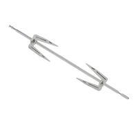 JOINPAYA Stainless Steel Rotating Turkey Fork Set for BBQ and Grilling, Convenient to Take Apart and Wash with Uniform Heating, for Home Kitchen and Roast Chicken