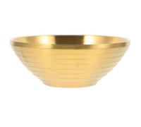 JOINPAYA Stainless Steel Small Mixing Bowl with Double-Layer Design and Anti-scalding Feature, Multipurpose Kitchen Essential for Soup, Ramen, Salad, and Everyday Use