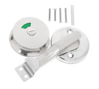 JOINPAYA Stainless Steel Toilet Door Rotating Lock with Privacy Indicator and Convenient Design for Bathroom Doors Suitable for Hotel and Public Restroom Partitions