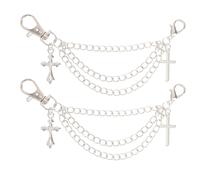 JOINPAYA Star Pendant Shoe Chains for Women Alloy Decorative Chains for Small White Shoes Daily Life Gatherings Stylish Robot-Inspired Foot Jewelry Accessories