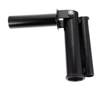 JOINPAYA Steel Barbell Sleeve Rack Premium Steel Barbell Supplies for Weight Lifting Space Saving Design for Home Gyms and Training Clubs Durable Back Pulling Equipment with Strong Bearing