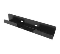 JOINPAYA Steel Wheelie Bin Bracket for Outdoor Trash Can Lid Locking | Black Metal Build, Simple Installation, Fence or Wall Mounting, for Homeowners and Property Managers