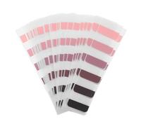 JOINPAYA Sticky Page Tabs 3pcs Gradient Black-Pink, Writable Index Tabs for Book Annotation, File Classification, and Notebook Markers with Large (60), Medium (120), and Small (240) Sizes