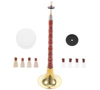 JOINPAYA Suona for Beginners and Professionals, Chinese Wind Instrument in C Key, Metal Construction, Includes Suona Wind Instrument Random Color
