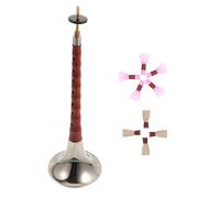 JOINPAYA Suona for Beginners c Key Red Rosewood Ethnic Wind Instrument with Plastic Reed Suitable for Traditional Chinese Music Learning Random Color