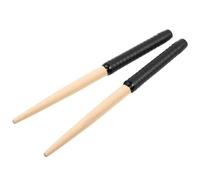 JOINPAYA Taiko Drum Maibachi Drumsticks Pair Black Tapered Sticks Lightweight Balanced for Tatakon Performance