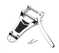 JOINPAYA Tailpiece for Archtop Hollow Jazz Guitar Tremolo Bridge Roller Retaining Bar for