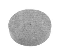 JOINPAYA Thick High Density Needle Felting Pad Wool Felt Table Mat for DIY Crafts Ergonomic Round Wool Pressing Base Block Stable Workbench Cushion for Handmade Projects