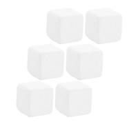 JOINPAYA Tortoise Calcium Cubes 6Pcs Natural Mineral Blocks for Reptile Teeth Grinding and Energy Replenishment in Turtle and Lizard Tanks