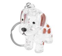 JOINPAYA Transparent Pet Hair Memorial Keychain Dog Hair Keepsake Capsule Pendant for Bags Keys Stylish Clear Container for Collecting and Displaying Heartfelt Tribute Gift for Pet Memories