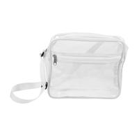 JOINPAYA Travel Cosmetic Bag Clear Toiletry Organizer Pouch for Makeup and Essentials Lightweight Crossbody Storage for Women for Travel and Outdoor Use