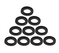 JOINPAYA Trumpet Trumpet Accessories Black Cotton 10pcs Felt Washers Cushion Pads for Protecting Keys and Increasing Service Life, Delicate Design for Wind Instrument Maintenance