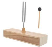 JOINPAYA Tuning Fork Wooden Resonance Box Instrument Tuner for Acoustics Vibration Teaching Experiments Random Color