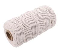 JOINPAYA Twine For Cooking 3mm Thick Cotton Butchers Twine 1 Roll for Roasting Baking Kitchen Use and DIY Crafts