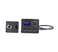 JOINPAYA Ukulele Piezo Pickup Transducer Equalizer Lcd Display for Electric Acoustic Ukelele Guitar Tuning Amplification