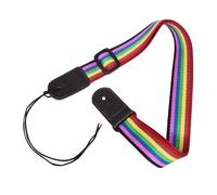 JOINPAYA Ukulele Strap Soft Fabric Adjustable Shoulder Strap for Beginners Soprano Tenor Hawaiian Style Ukulele for Small Instruments Travel Festivals