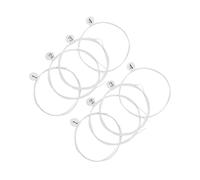 JOINPAYA Ukulele Strings Replacement Set with Unique Sound 8pcs Nylon for Easy Installation and Sturdy White Includes 4th 0.28mm to 1st 0.24mm Strings Suitable for Acoustic Ukuleles