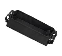 JOINPAYA Universal Black Snack Tray for Stroller and Carriage, Portable Canvas Organizer with Strong Stability, Pushchair Snack Tray Attachment and Babies
