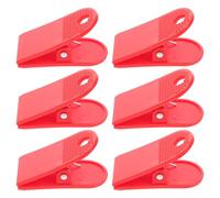 JOINPAYA Universal Easy to Install Treadmill Safety Clip with 6pcs Emergency Stop Function, Plastic Spare Replacement Key Cord Accessory for Running Machines for Fitness Use