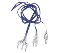 JOINPAYA Universal Fencing Body Wire for Foil and Epee with High Conductivity Pvc and Copper Cable Sturdy for Training and Competition Blue Fencing Connection Cable