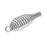 JOINPAYA Universal Stainless Steel Wood Stove Handle Spring, Tapered Coil Replacement for Cast Iron Stoves, Fire Pits, and Outdoor Grill Accessories